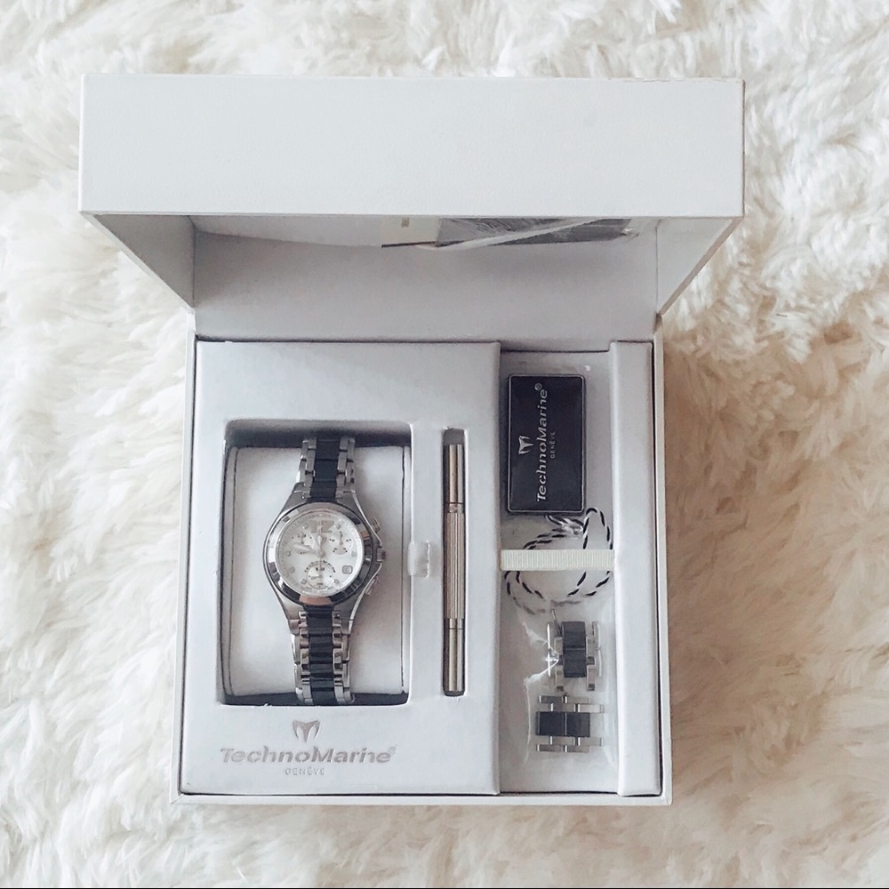 New Technomarine Ceramic Diamond Watch